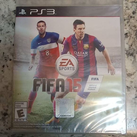 PS3 FIFA 2015 Soccer‎ Video Game New Sealed